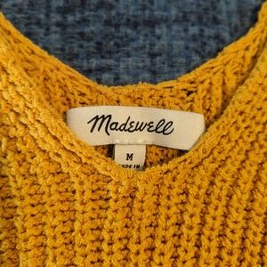 Madewell knit sweater tank